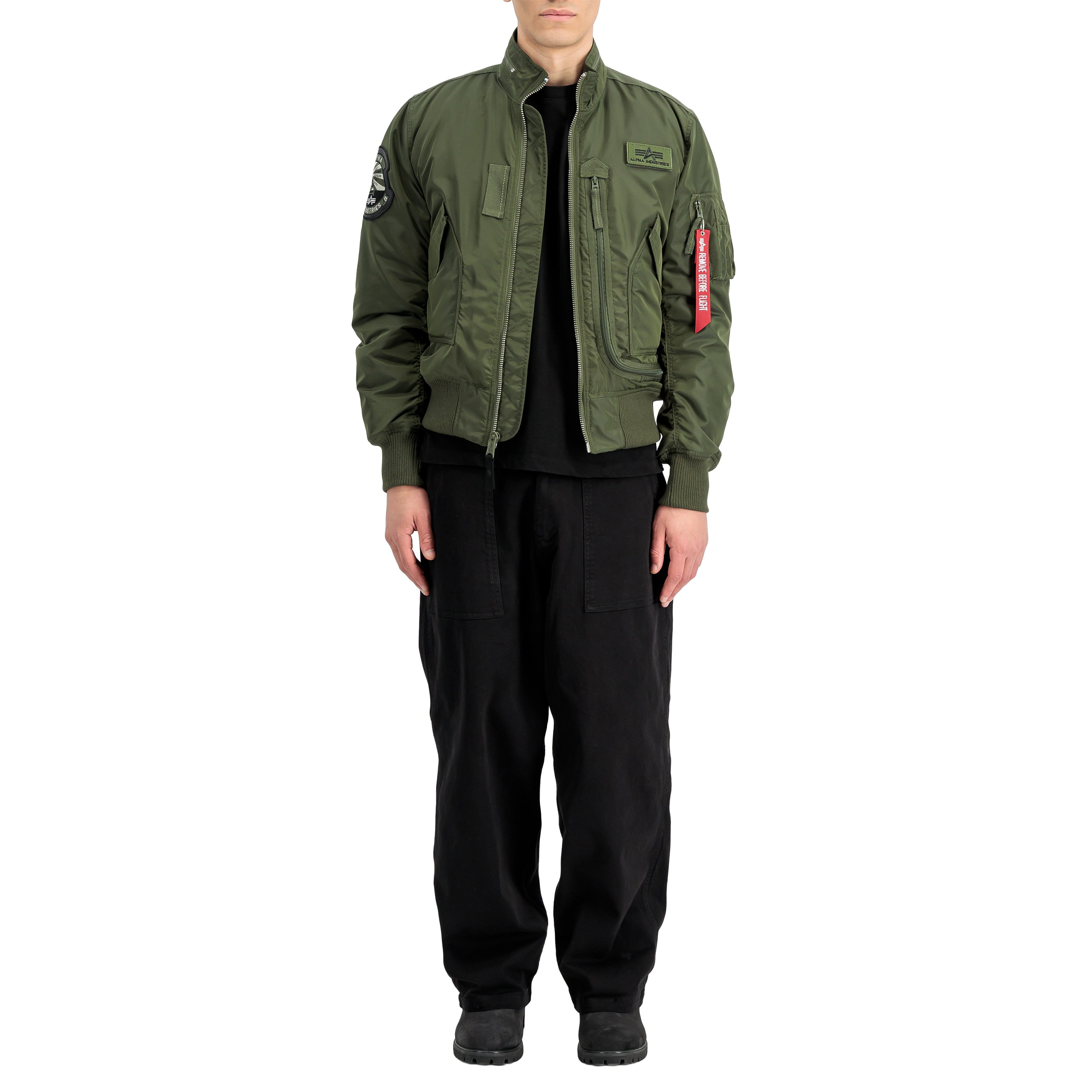 Alpha Industries Engine Jacket - Dark Green