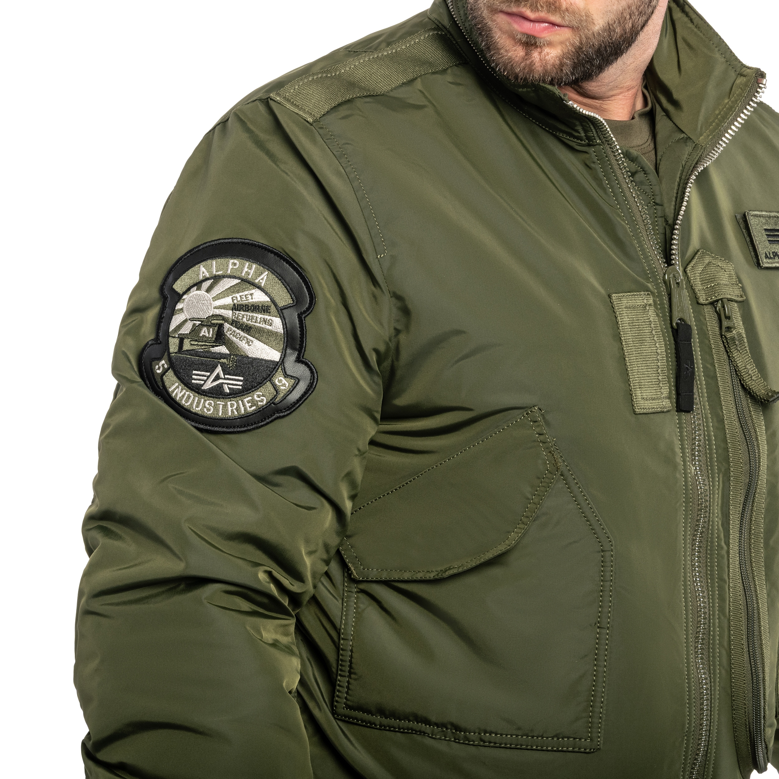 Alpha Industries Engine Jacket - Dark Green
