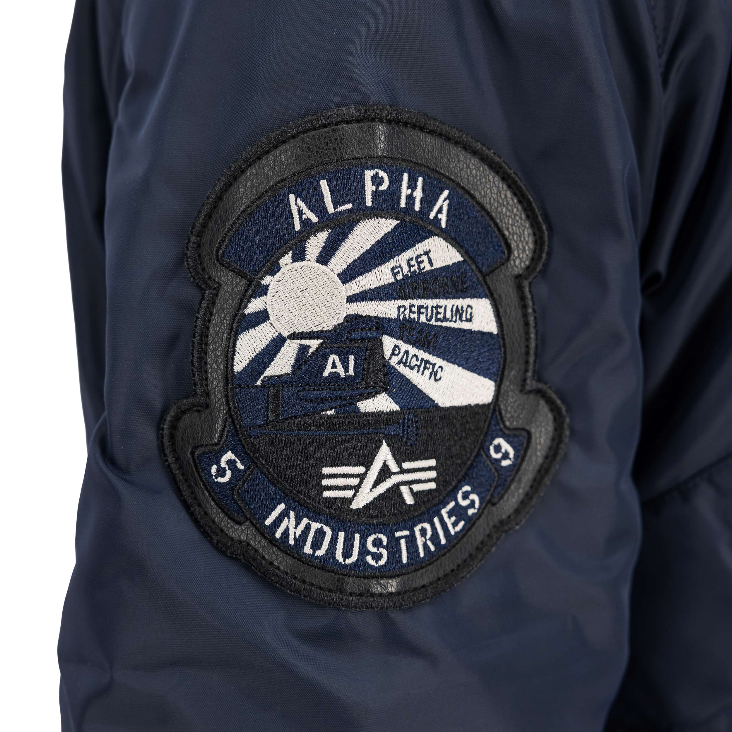 Alpha Industries Engine Jacket - Replica Blue