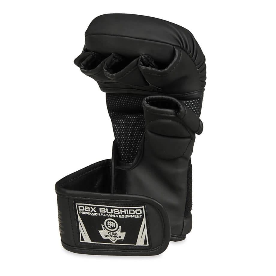 DBX Bushido Valor Series Black Master E1V9 MMA Gloves - Black