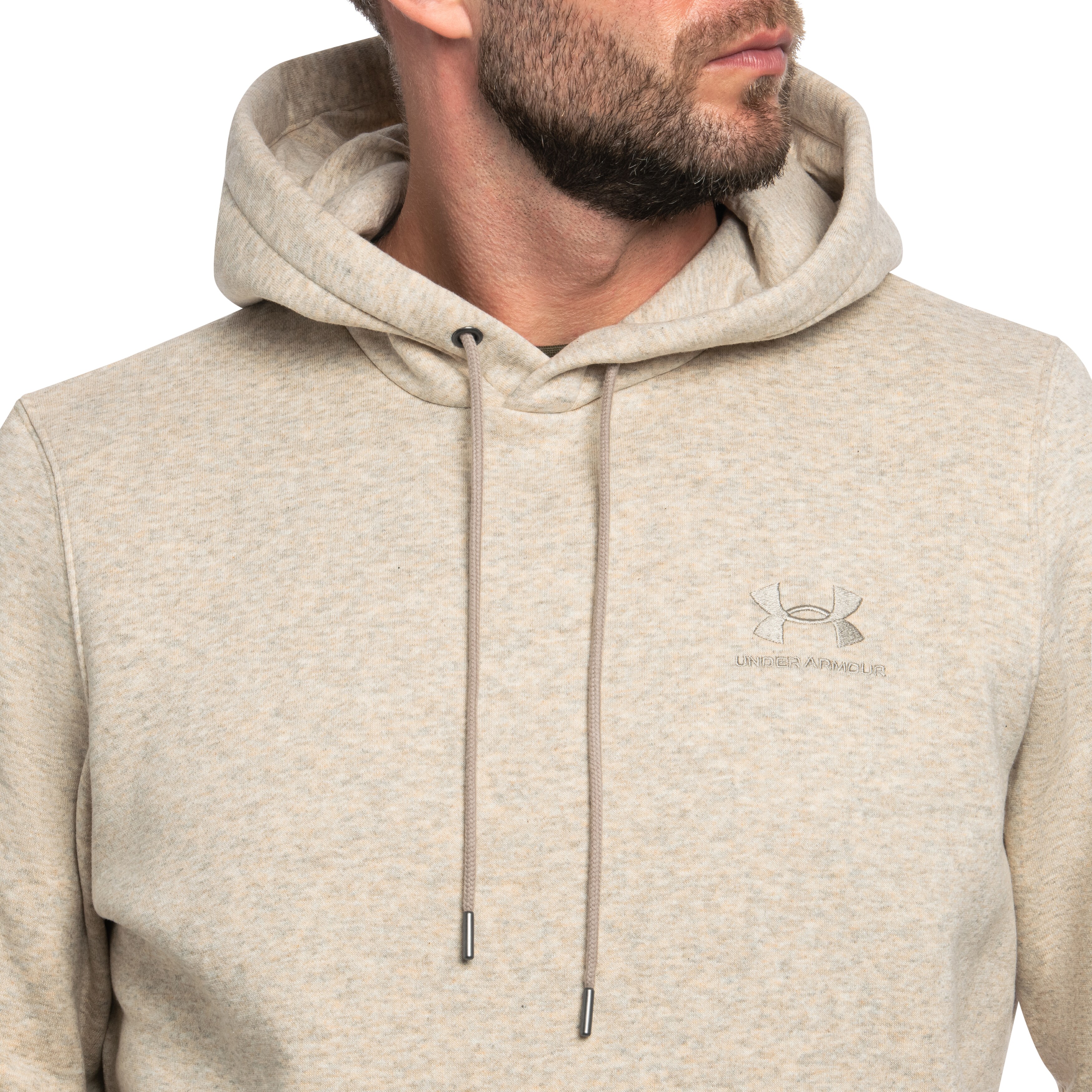Under Armour Icon Fleece Hoodie - Timberwolf Taupe Light Hthr/Timberwolf Taupe