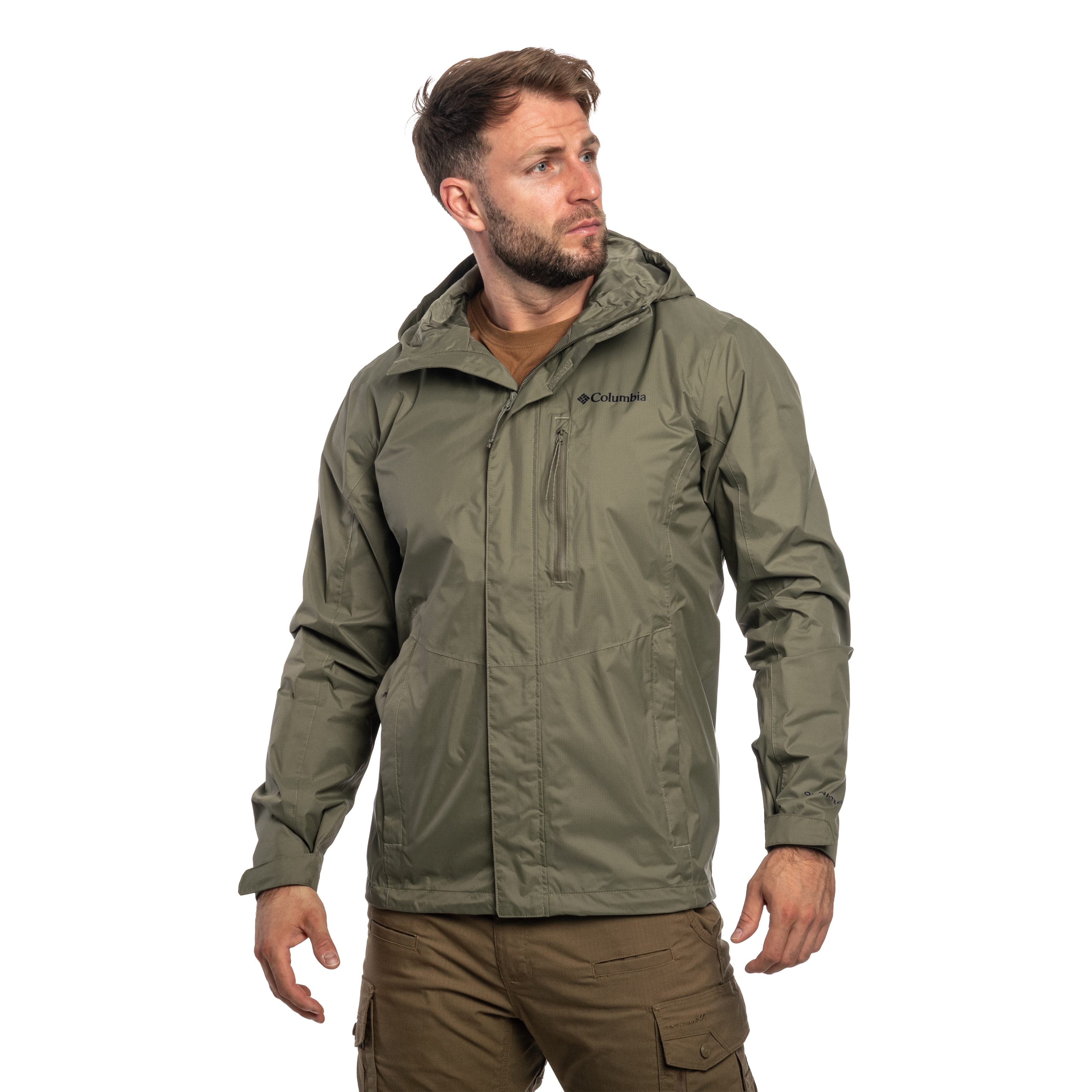 Columbia Pouring Adventure III Jacket - Stone Green