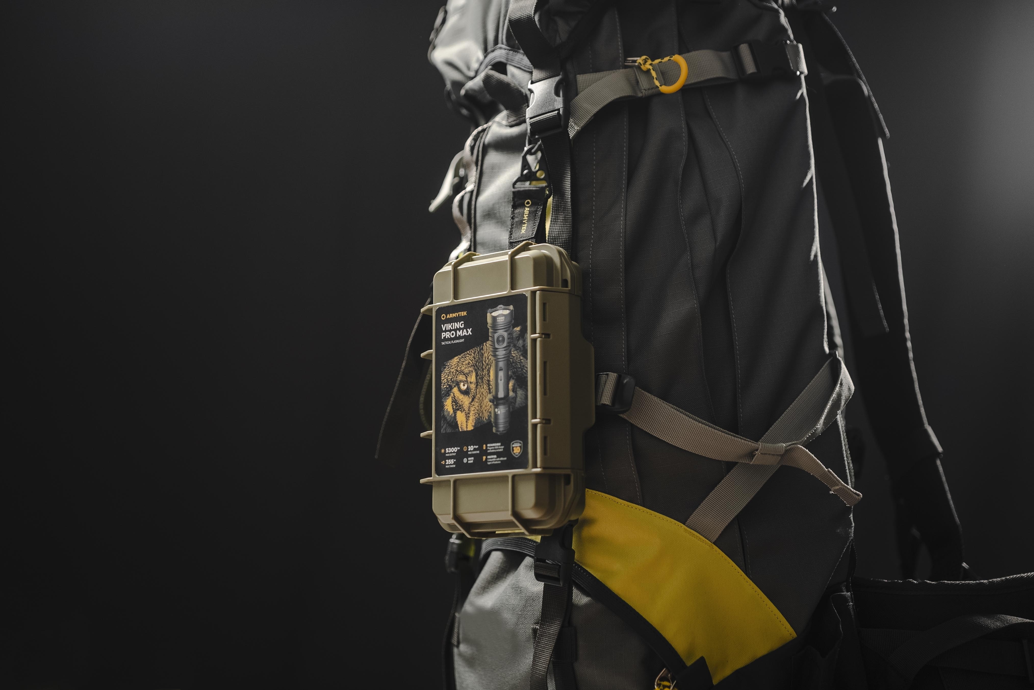 Armytek Viking Pro Max Magnet USB PCB Warm Flashlight - 5000 lumens