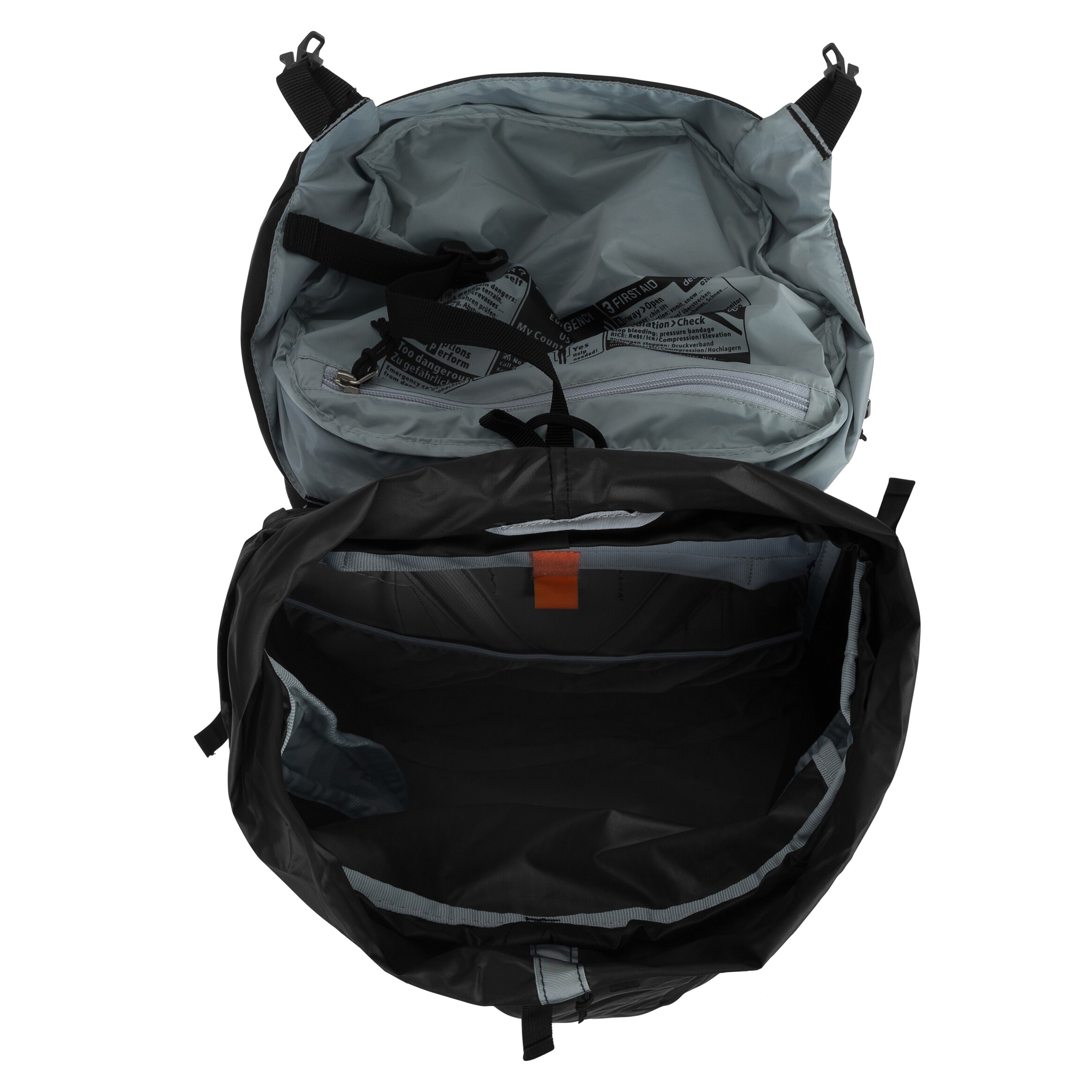 Deuter Aircontact lite Backpack 40 + 10 l - Black/Graphite