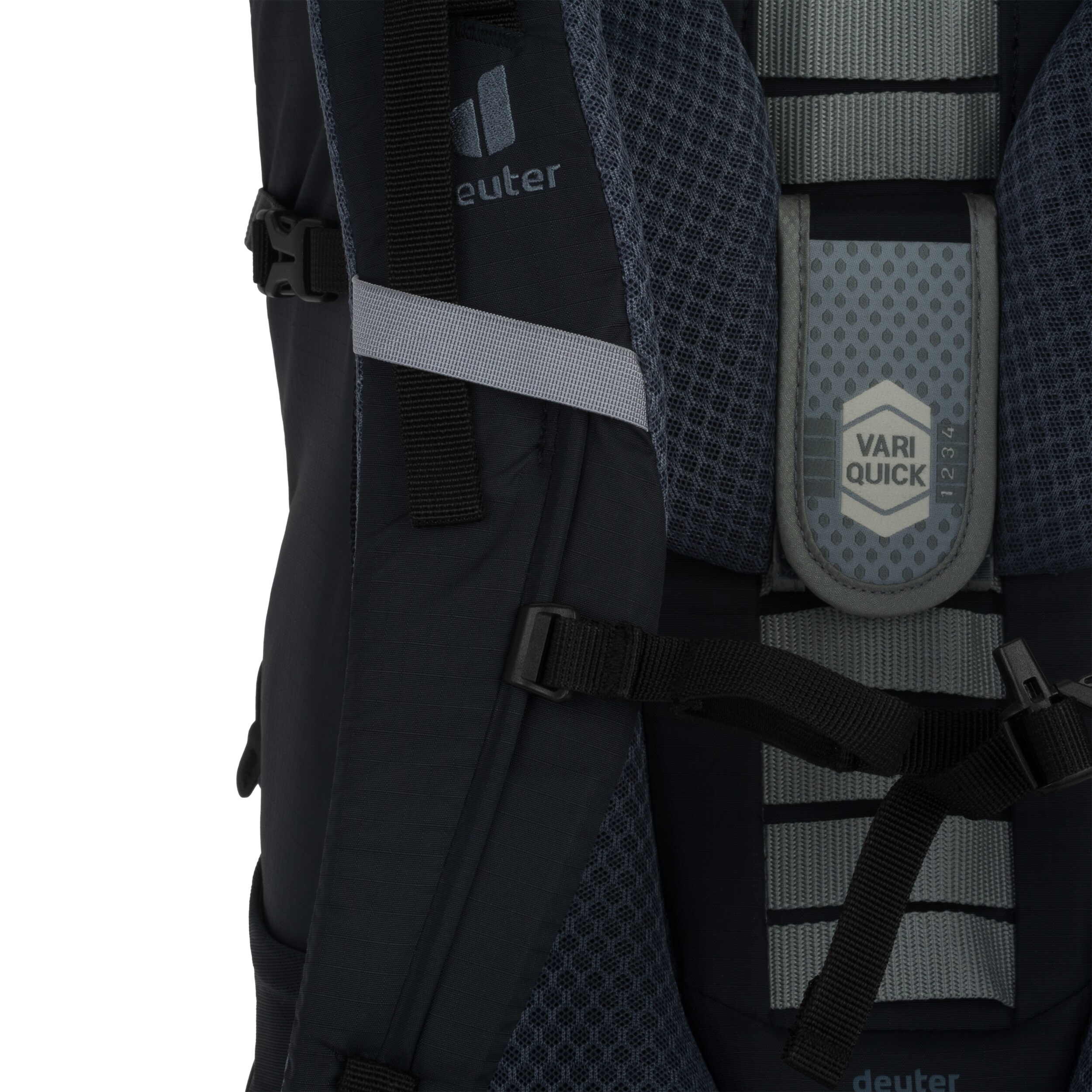 Deuter Aircontact lite Backpack 40 + 10 l - Black/Graphite