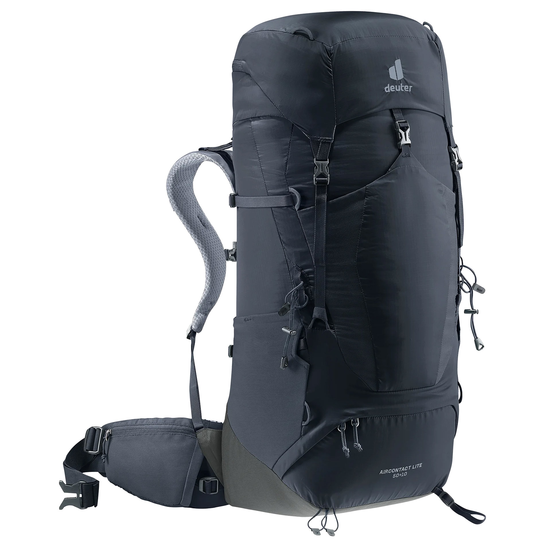 Deuter Aircontact lite Backpack 50 + 10 l - Black/Granite