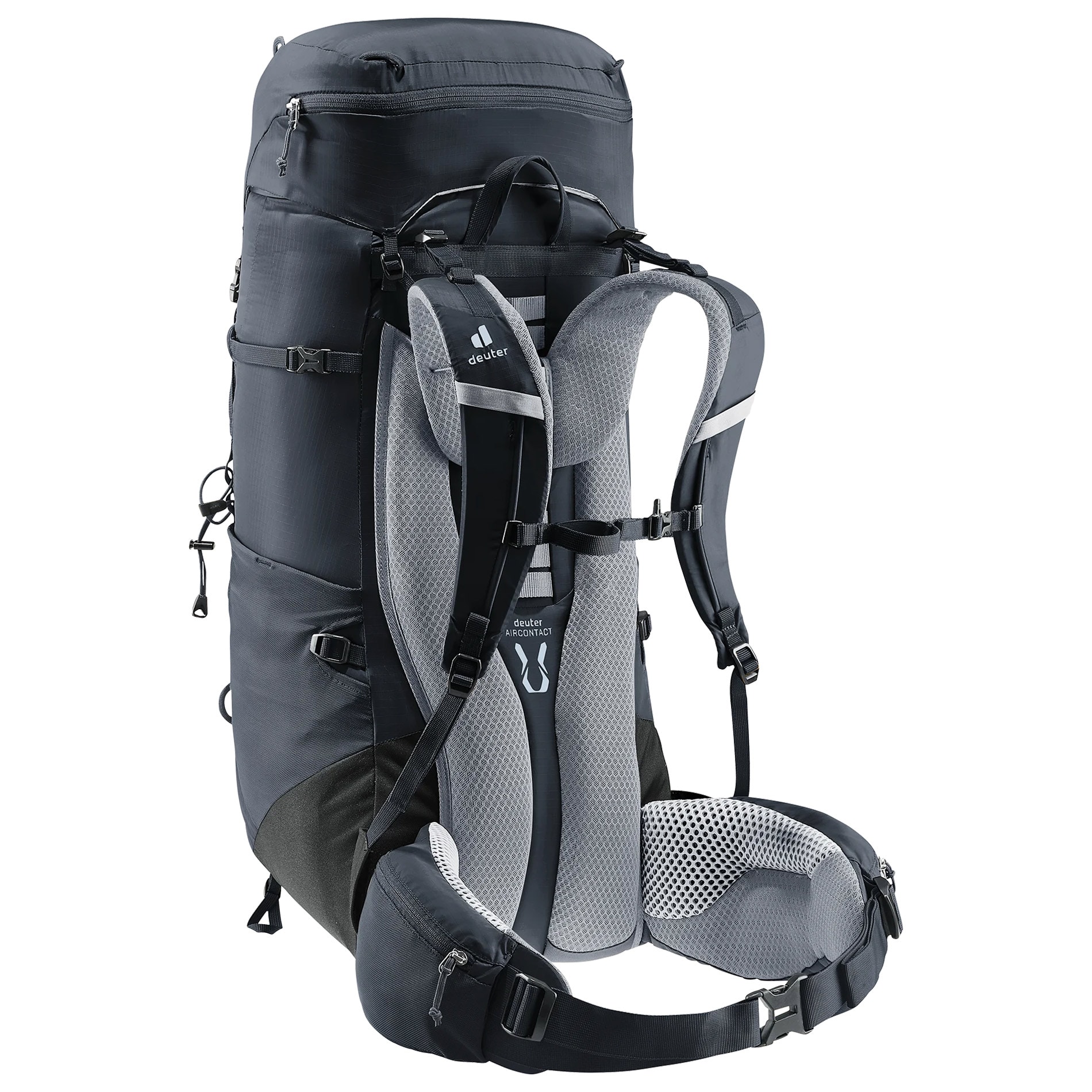 Deuter Aircontact lite Backpack 50 + 10 l - Black/Granite