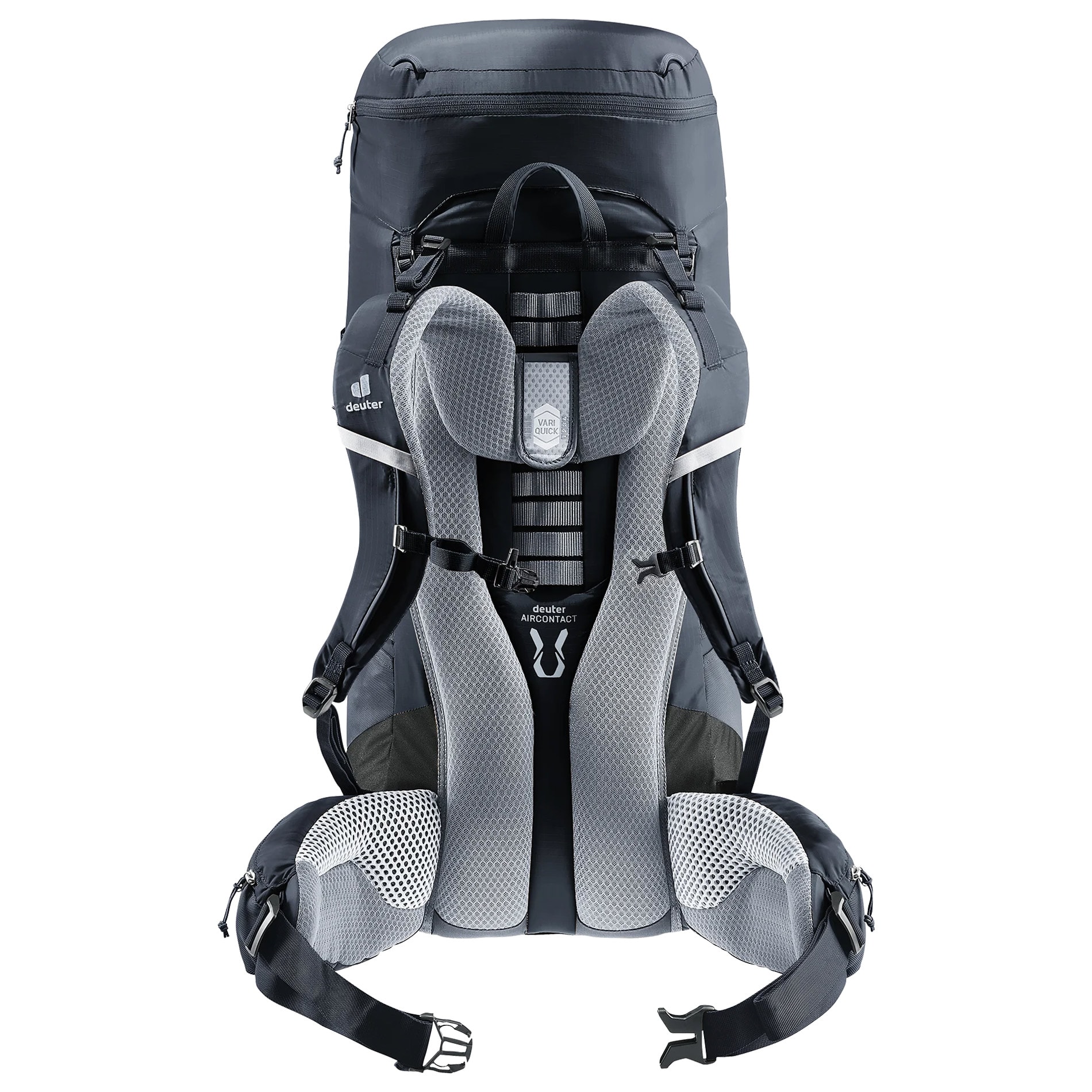 Deuter Aircontact lite Backpack 50 + 10 l - Black/Granite
