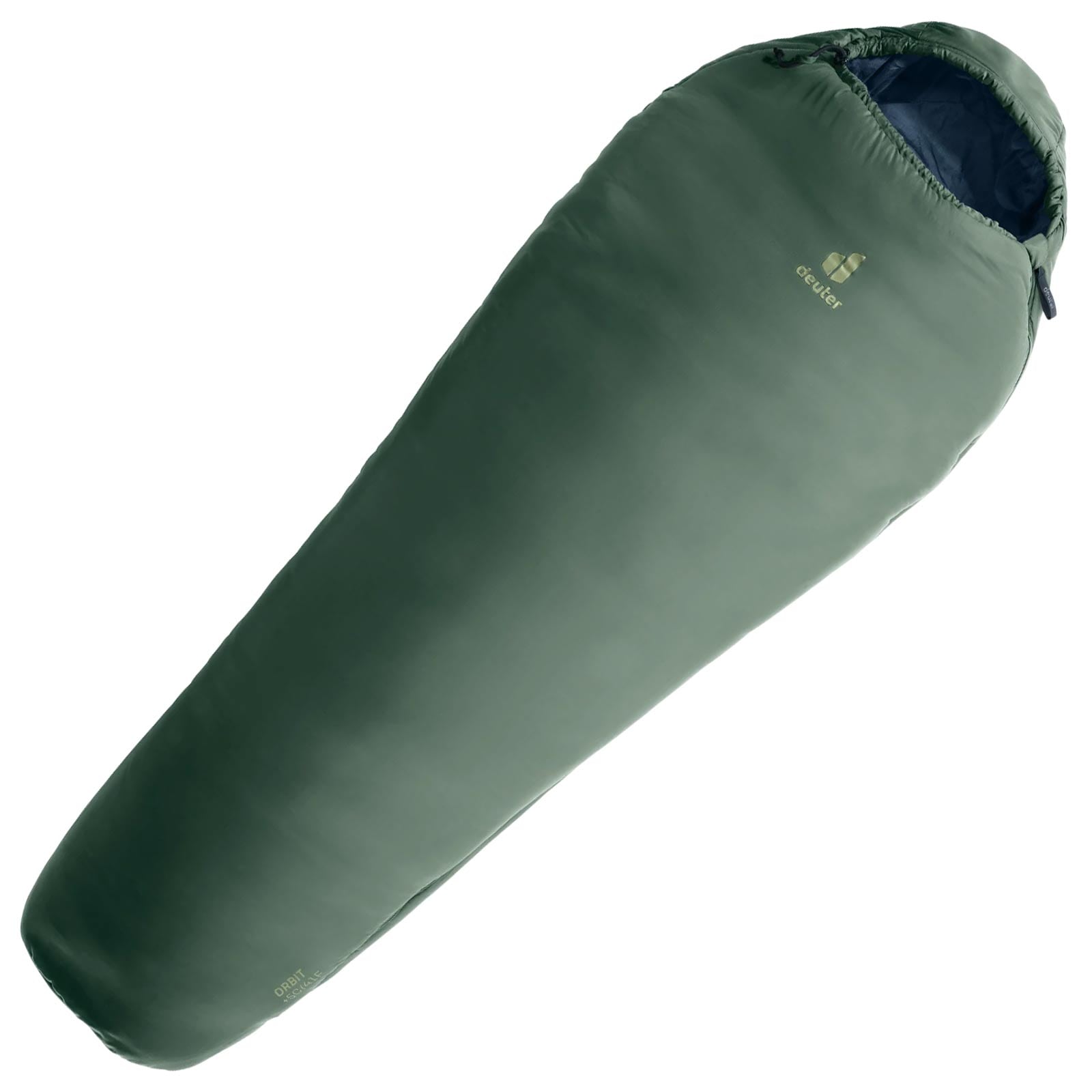 Deuter Orbit +5C Sleeping Bag Left - Ivy/Ink