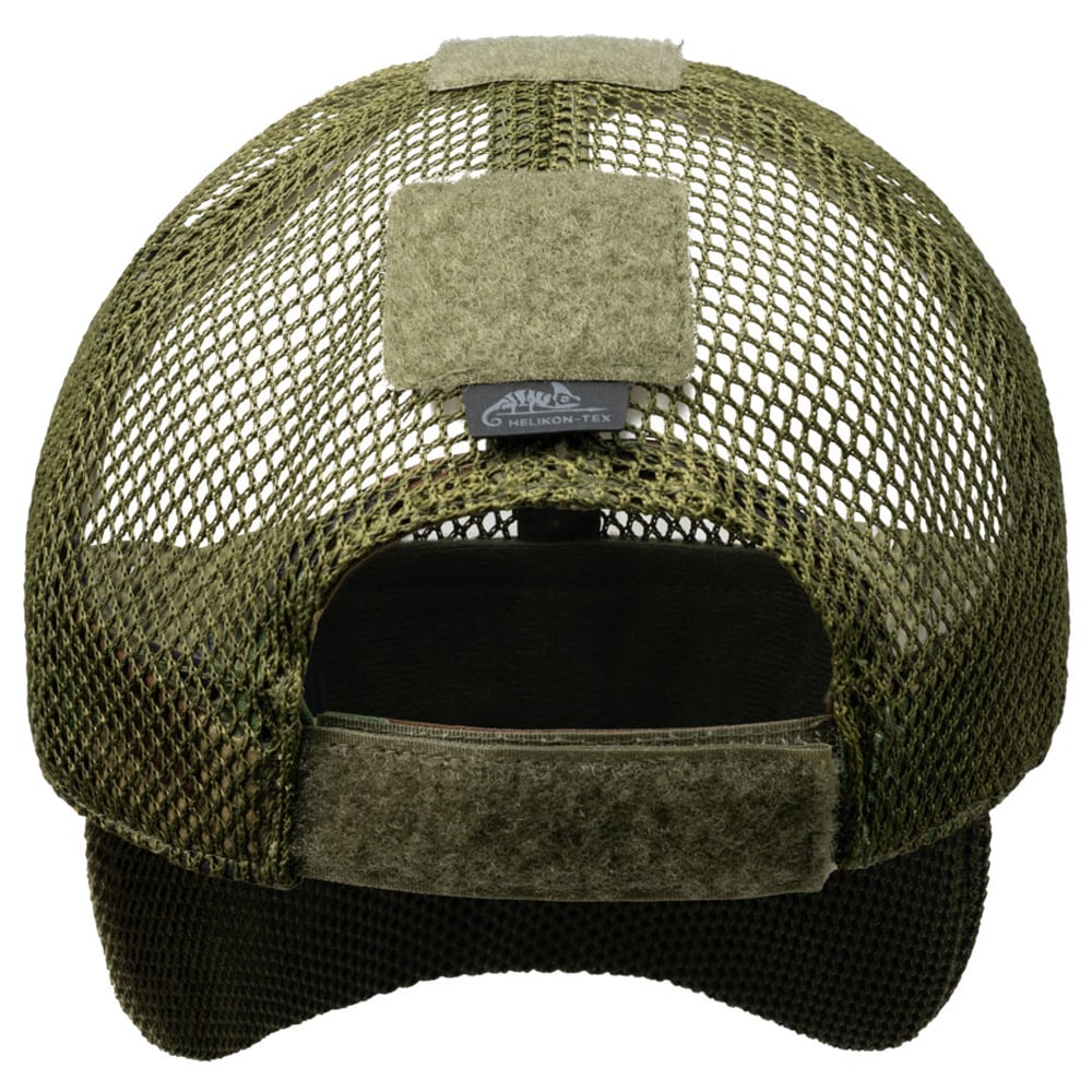 Helikon-Tex Mesh Cap with Peak and Velcro - US Woodland