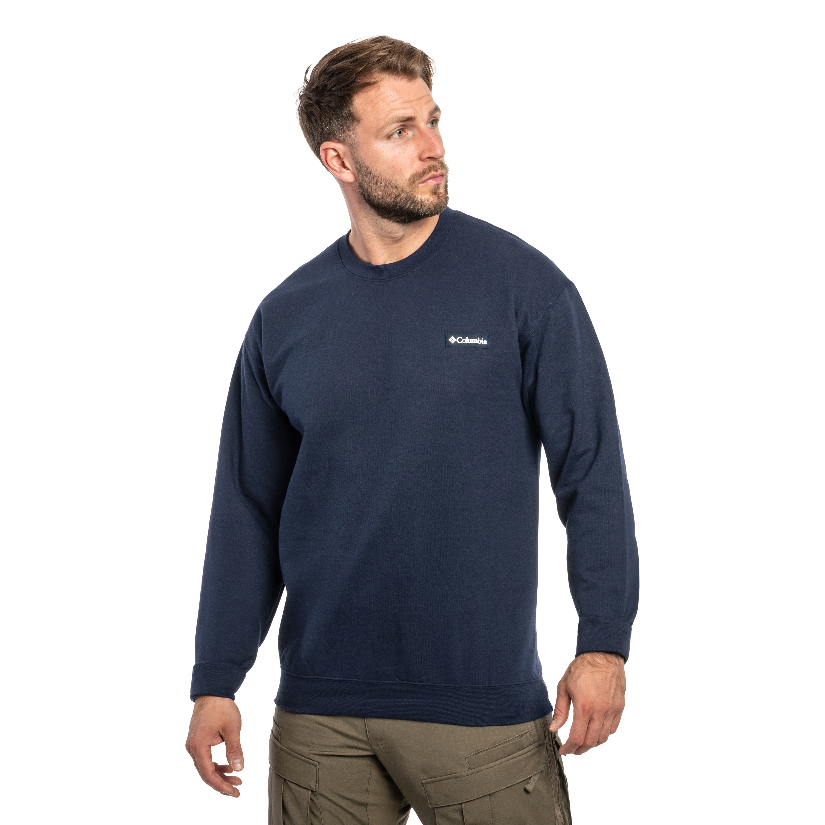Columbia Oakwind Crew Sweatshirt - Collegiate Navy