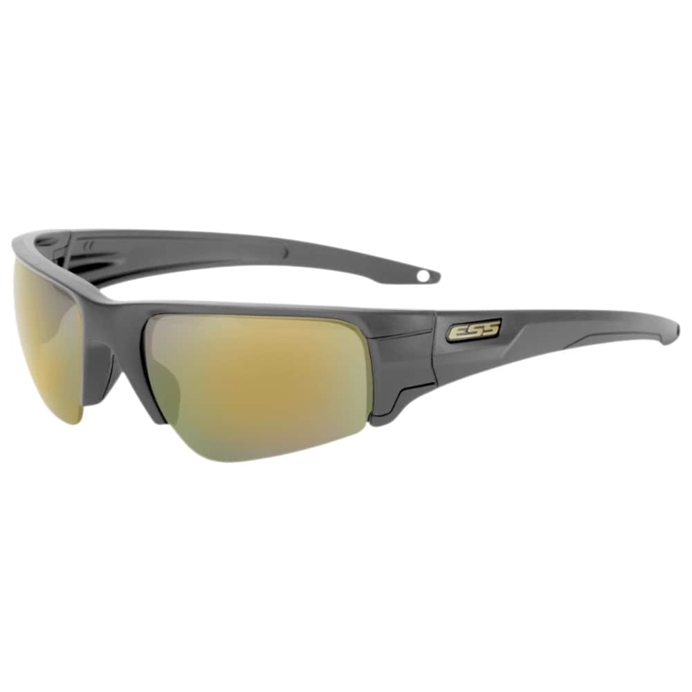 ESS Crowbar Tactical Glasses EE9019-21 - Carbon Gray/Mirrored Brass