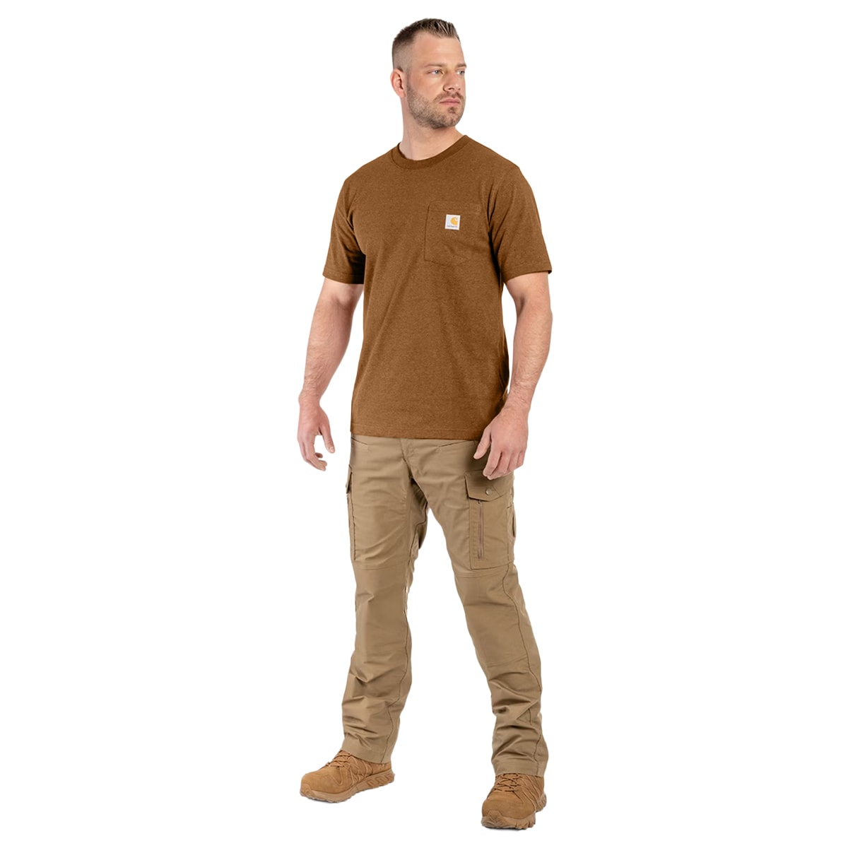 Carhartt K87 Pocket T-Shirt - Carhartt Brown