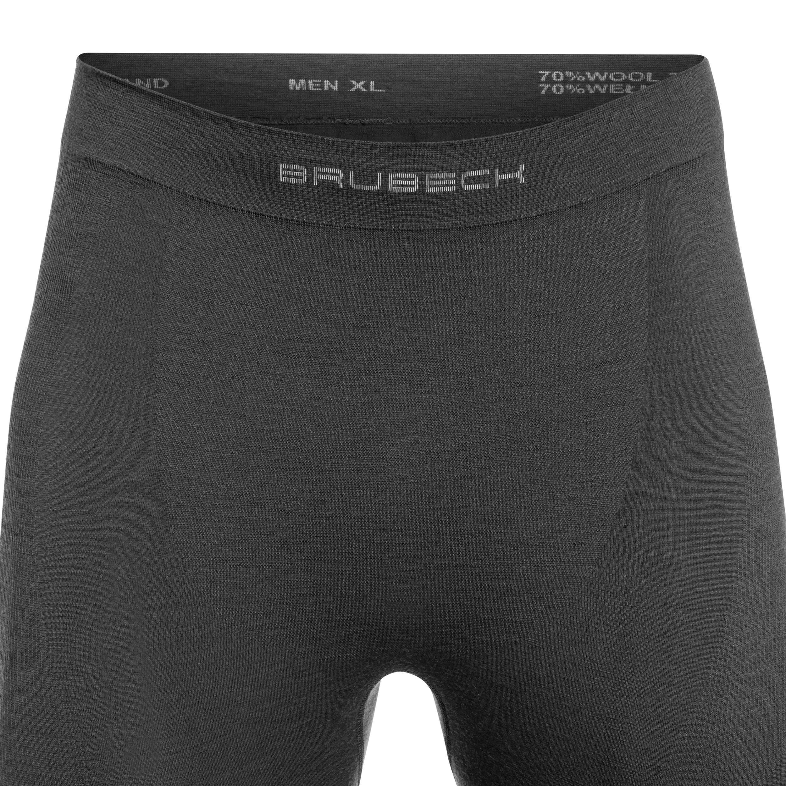 Brubeck Active Merino V2 Thermal Leggings - Graphite