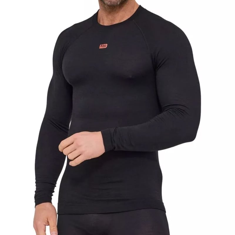 Brubeck Active Merino Thermal Shirt - Black