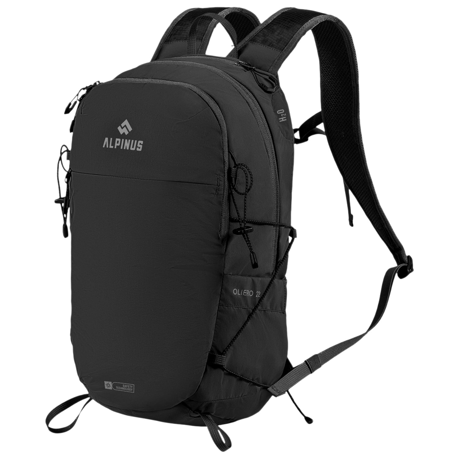 Alpinus Oliero Backpack 22 l - Black