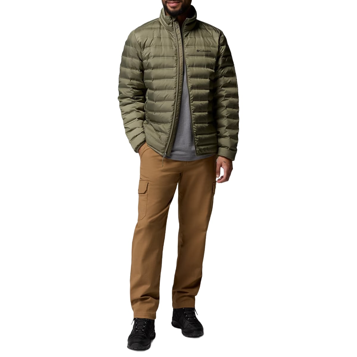Columbia Lake 22 II Down Jacket Jacket - Stone Green