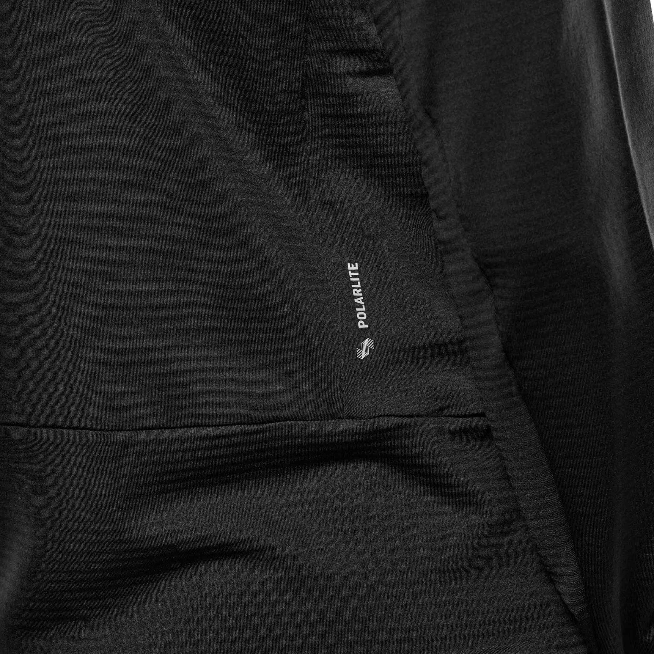 Salewa Puez Altavia Polarlite Hooded Fleece Hoodie - Black Out