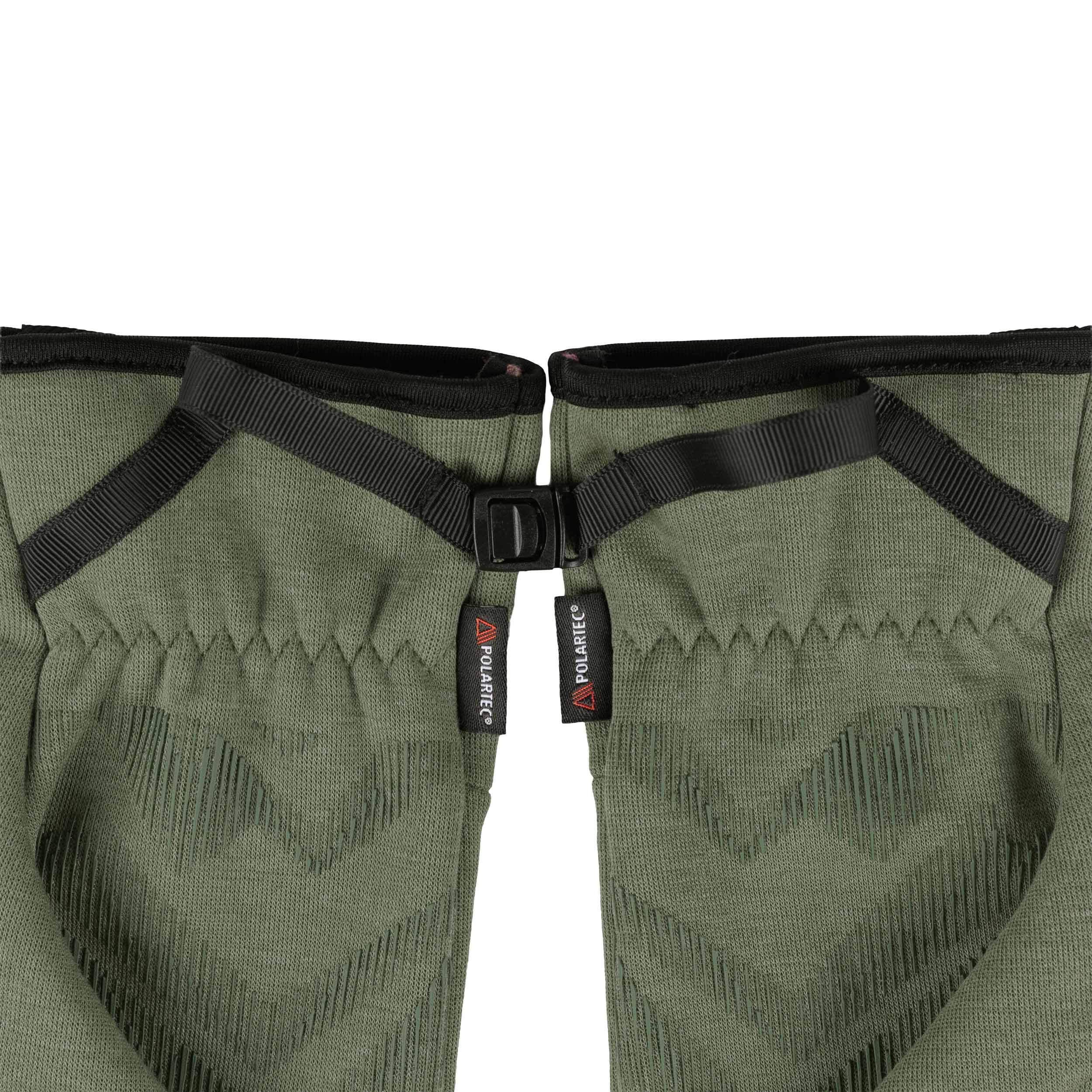 Buff Tech Fleece Gloves - Khaki