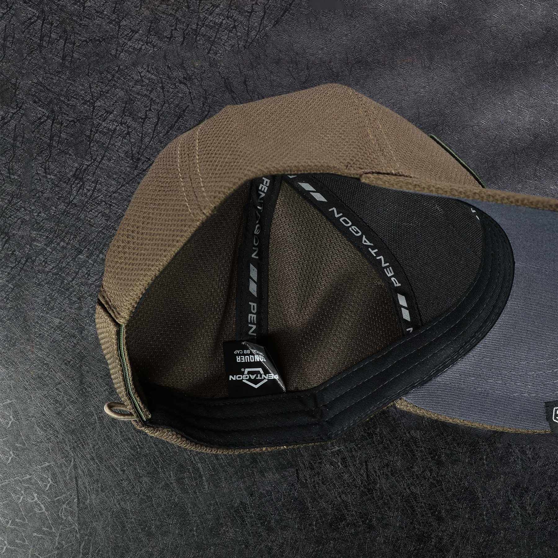Pentagon Conquer Mesh BB Cap Baseball Cap - RAL 7013