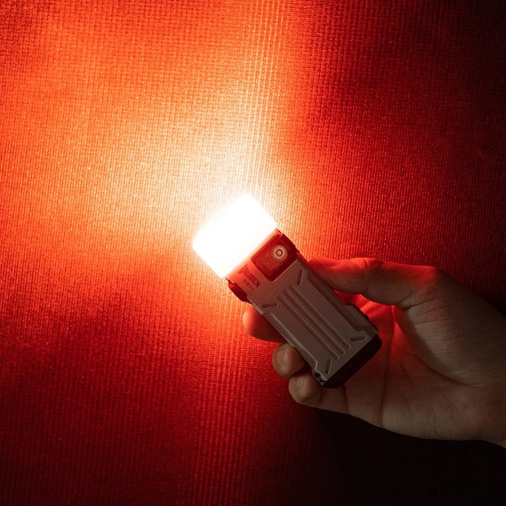 Wuben AC3 Diffuser for X2 Pro Flashlights - Red
