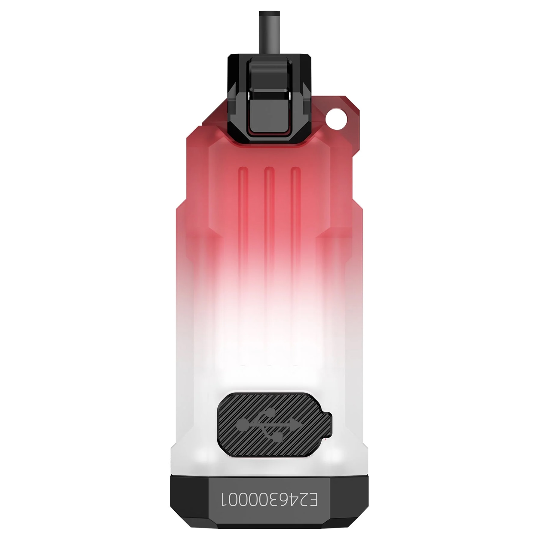 Wuben E1 Pulse Red Keychain Flashlight 150 Lumens