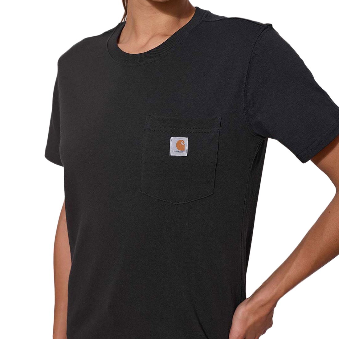 Carhartt Iconic K87 Pocket Women's T-Shirt - Black