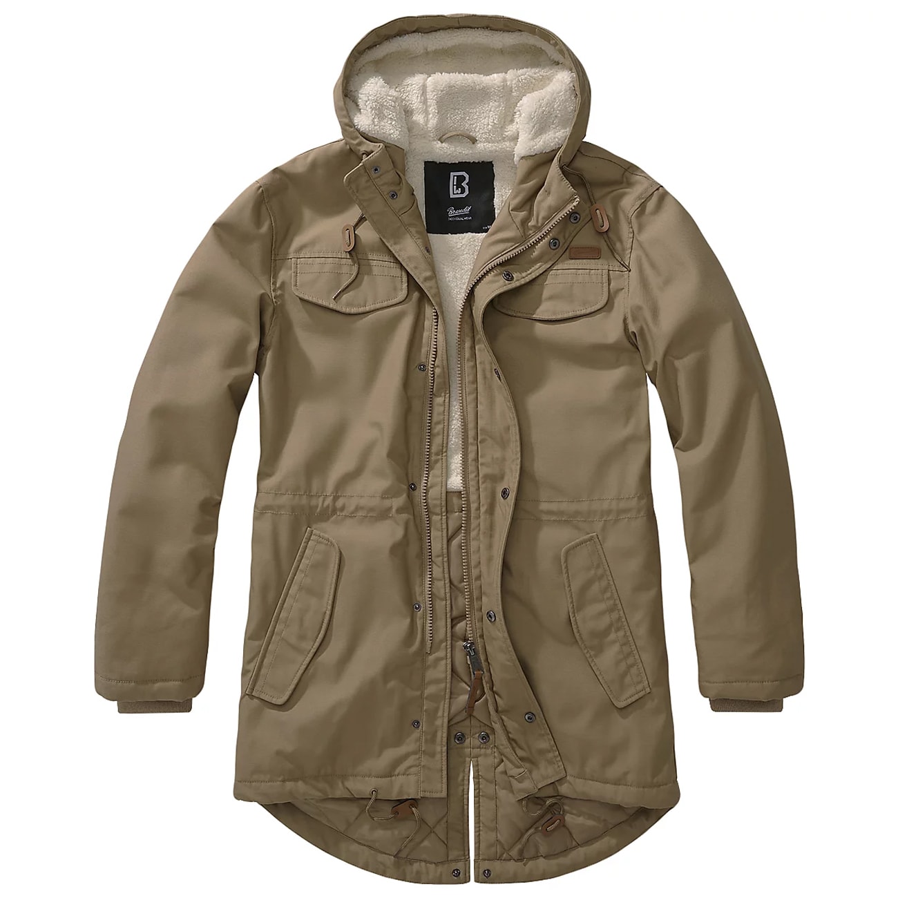 Brandit Marsh Lake Parka Jacket - Camel
