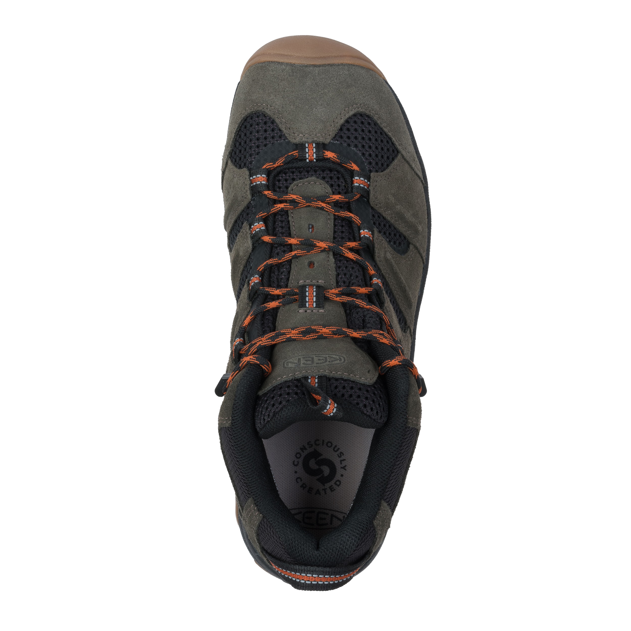Keen Headout MID WP Boots - Olive/Fossil Orange