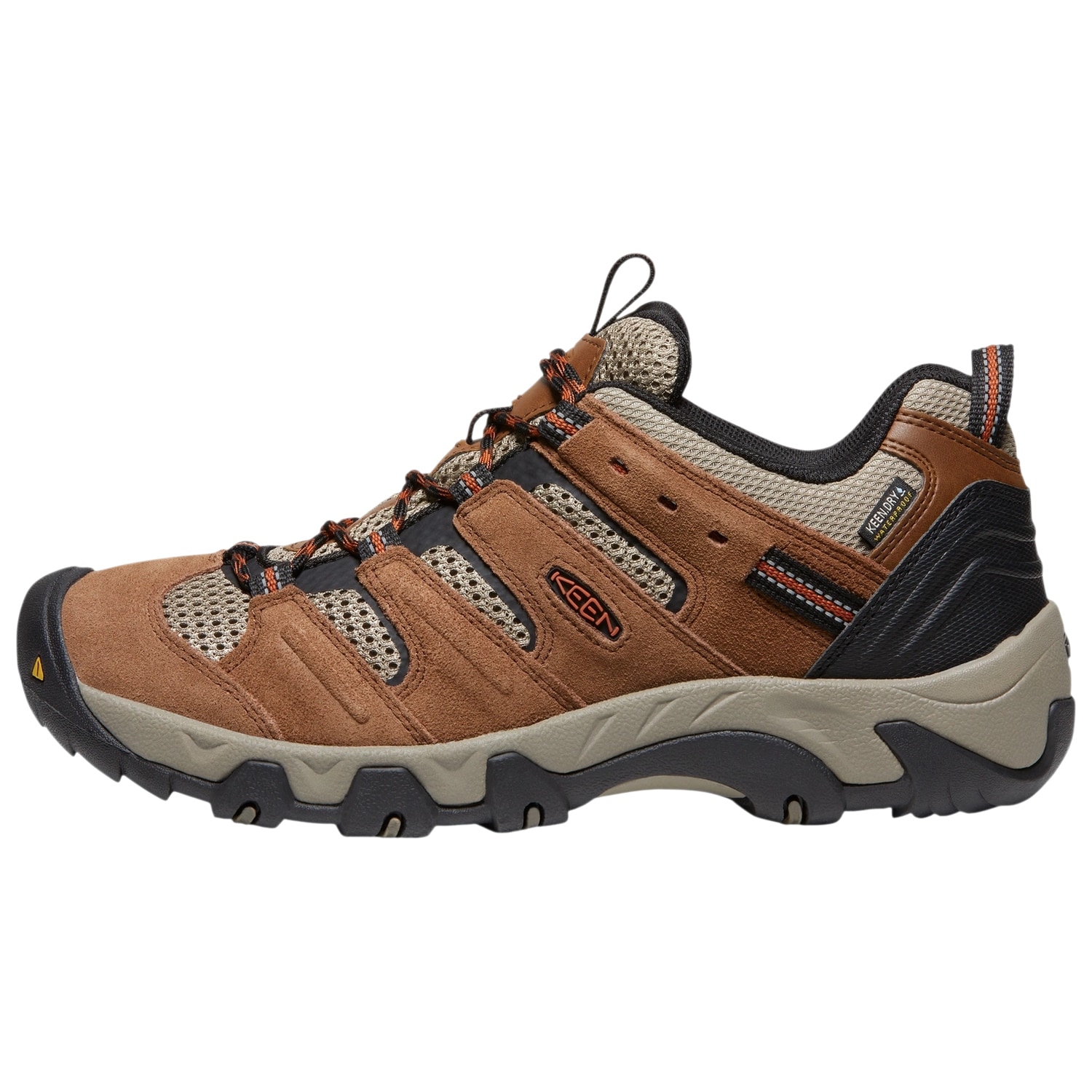 Keen Headout Low WP Shoes - Fossil Orange/Bison