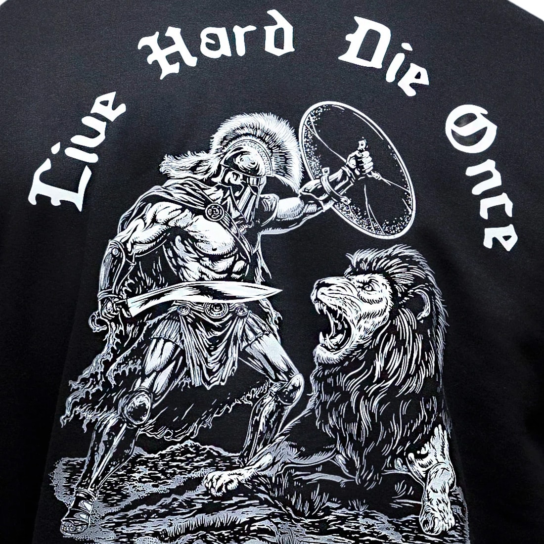 Brothers in Arms Die Once Hoodie Sweatshirt - Black