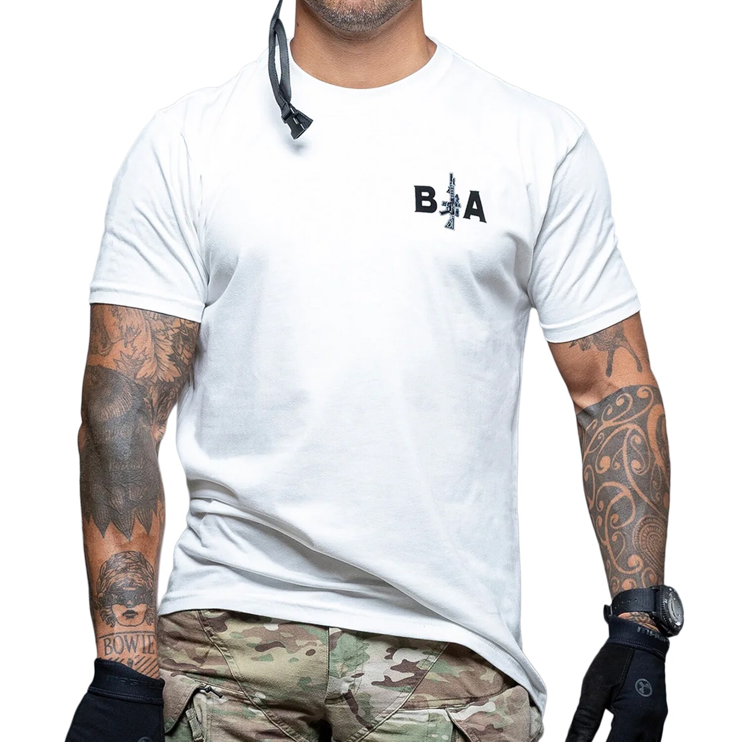 Brothers In Arms Kings of Spades T-Shirt - White