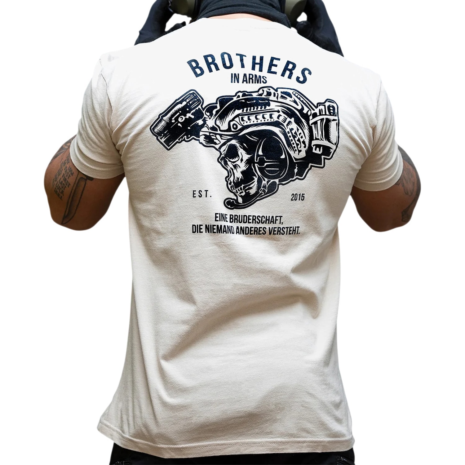 Brothers In Arms Team T-Shirt - Sand