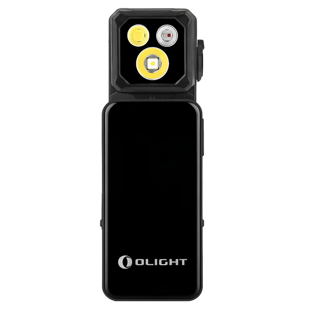 Olight Oclip 2 Ultra Premium Onyx Black Rechargeable Flashlight 580 Lumens