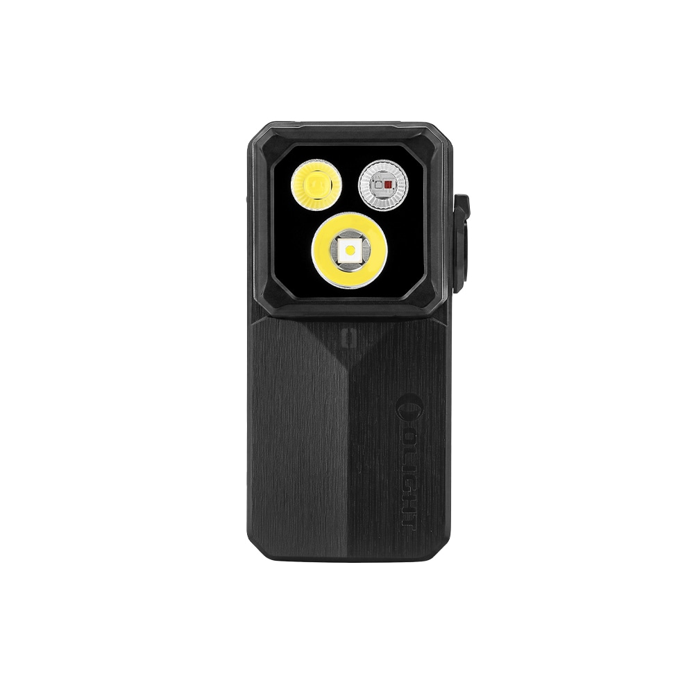 Olight Oclip 2 Ultra Premium Onyx Black Rechargeable Flashlight 580 Lumens