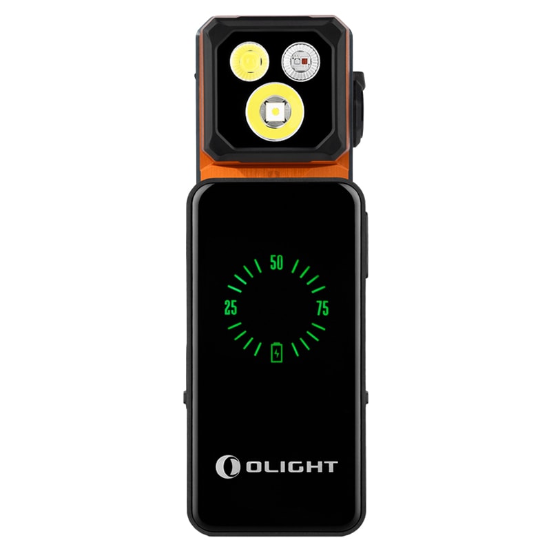 Olight Oclip 2 Ultra Premium Flashlight Amber Orange - 580 Lumens
