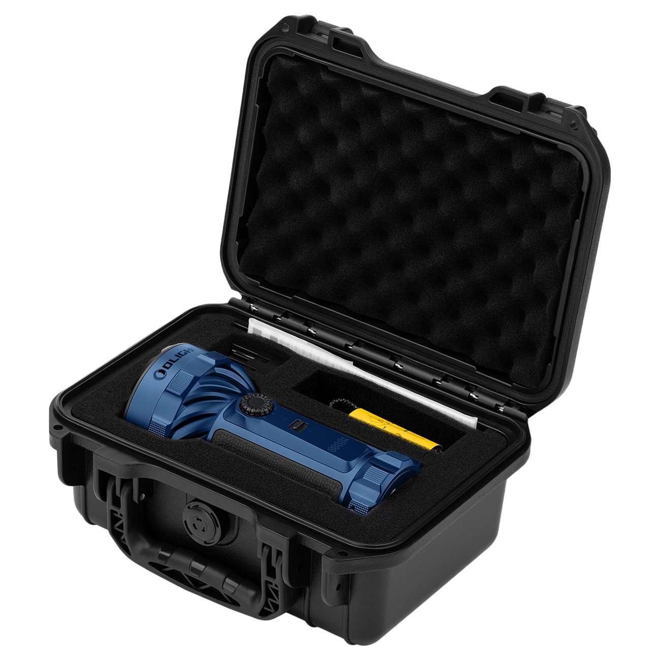 Olight Marauder 3 Rechargeable Flashlight with Power Bank Function 25000 Lumens, Range 1050 m - Midnight Blue