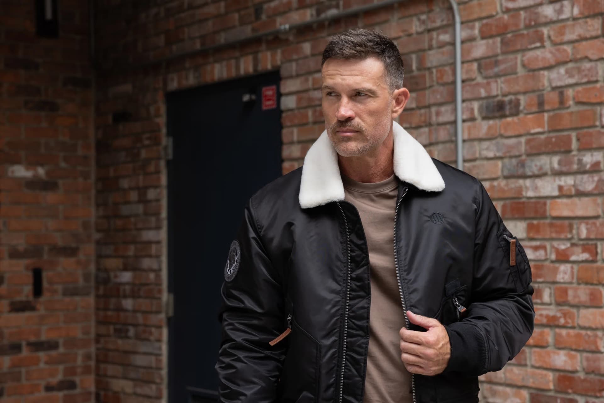 Pitbull Harwood MA-1 Jacket - Black