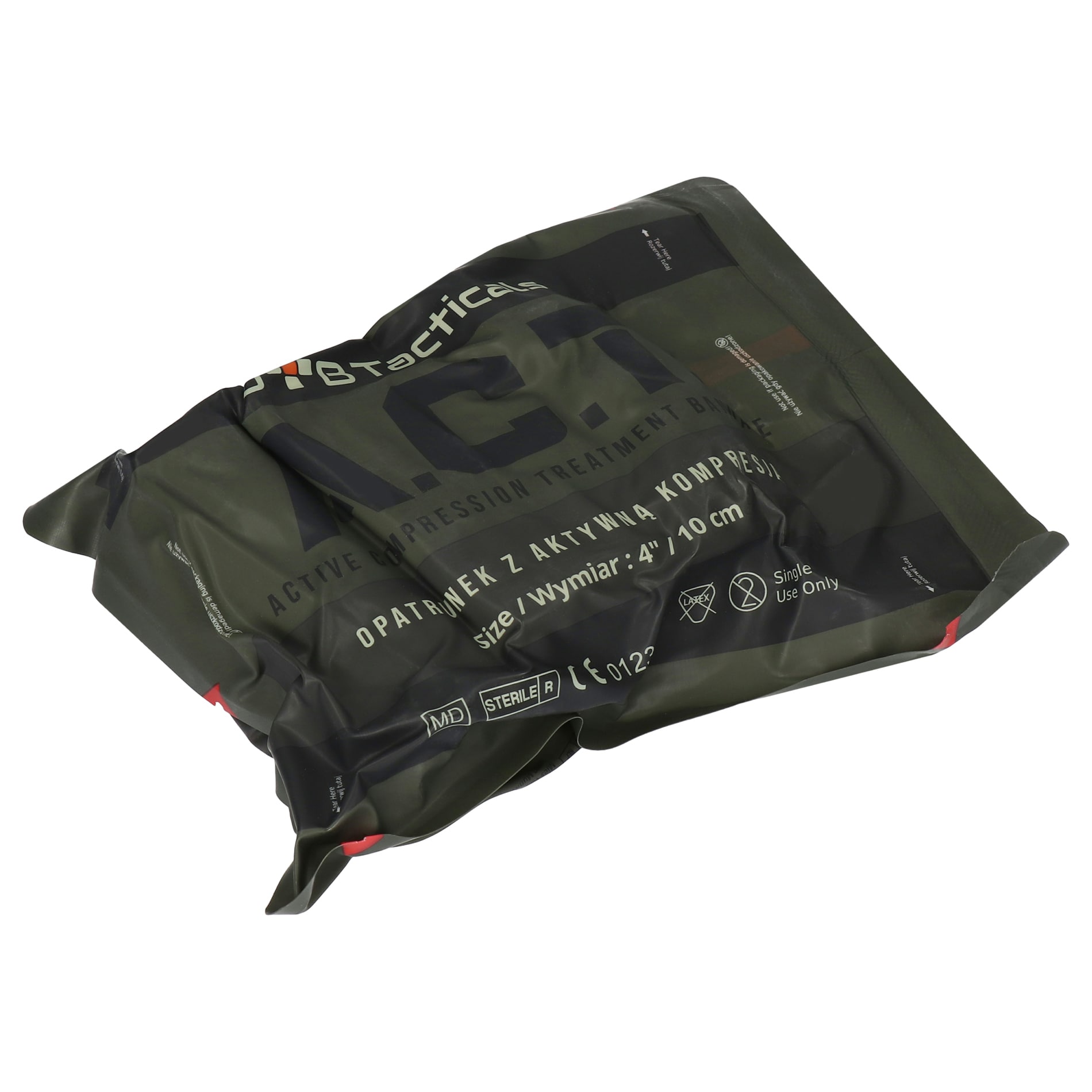 JB Tacticals A.C.T. Pressure Dressing with Active Compression 10 cm