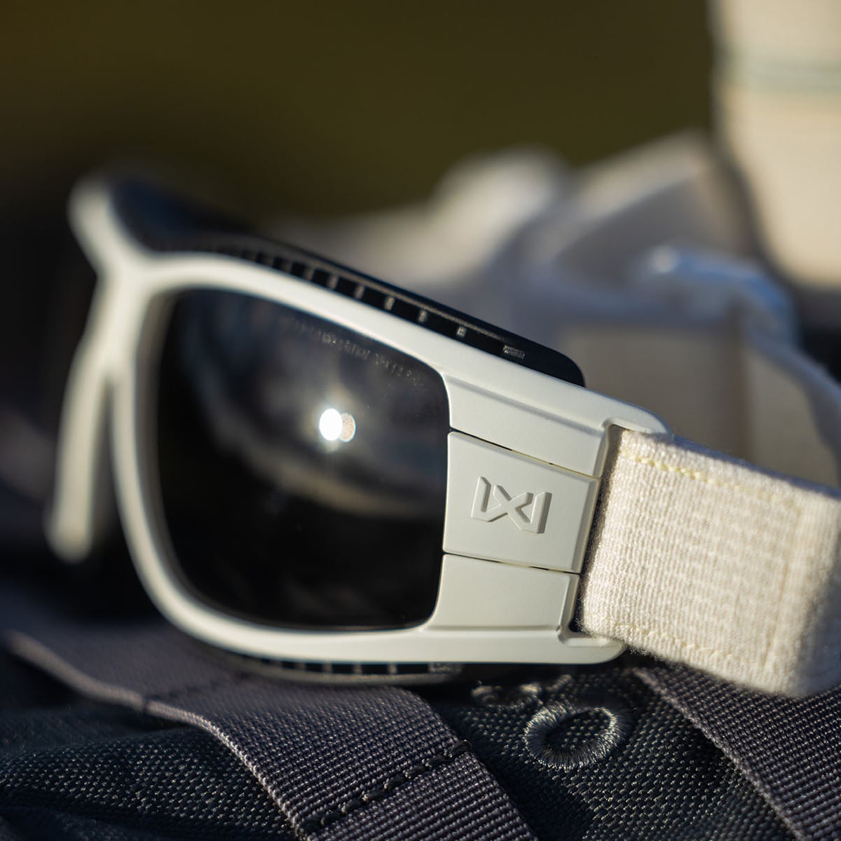 Wiley X Lynx Clear/Grey Tactical Goggles - Arctic White