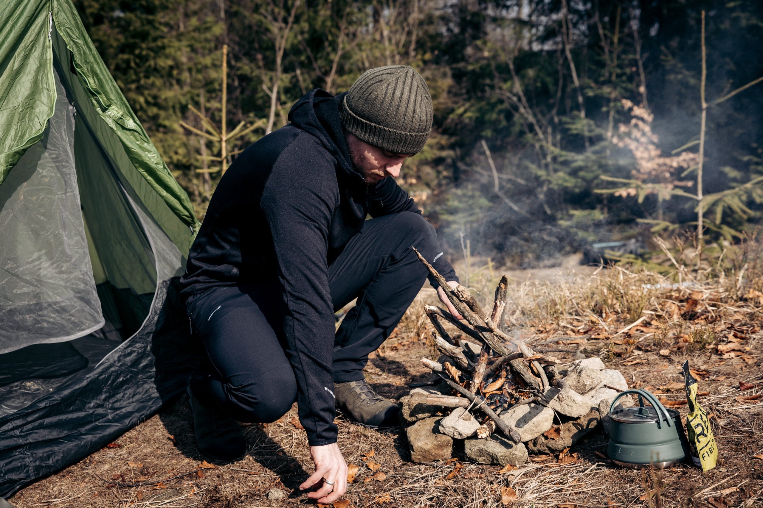 Viking Trek Pro 2.5 Man Trousers - Black