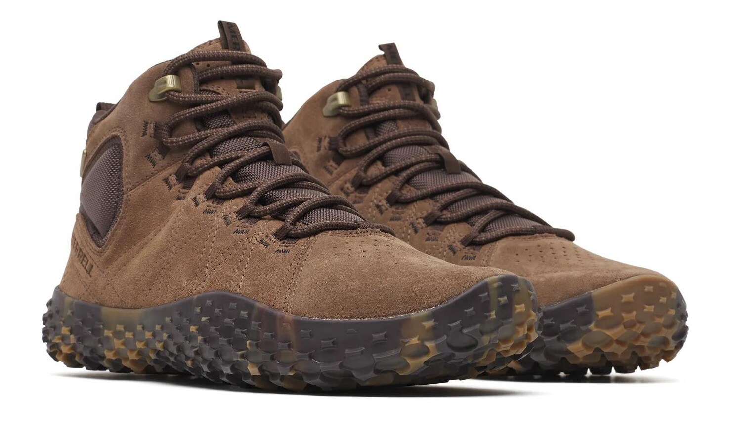 Merrell Wrapt Mid Waterproof Boots - Mole