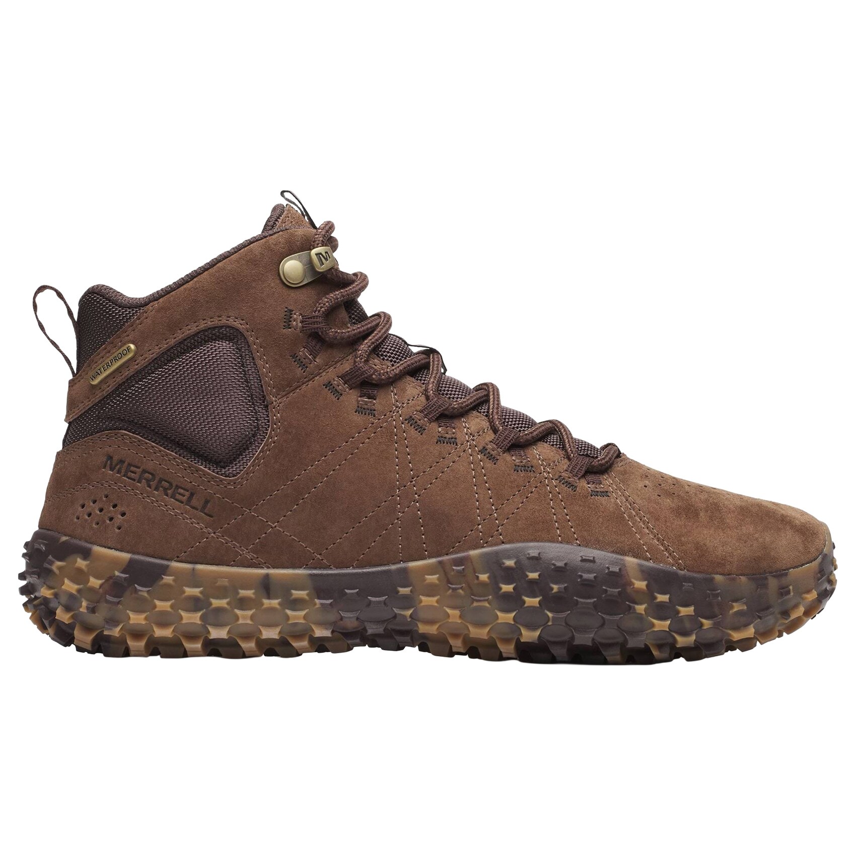Merrell Wrapt Mid Waterproof Boots - Mole