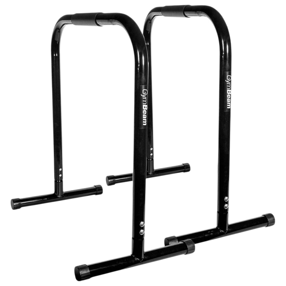 GymBeam DIP II Training Dip Bars - Black