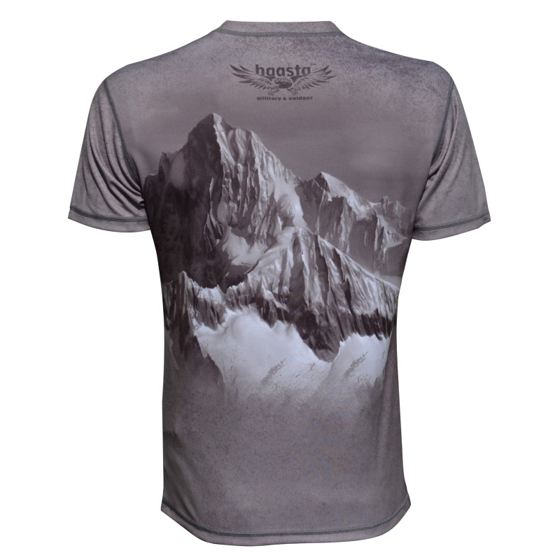 Haasta Wolf Thermal T-shirt - Gray