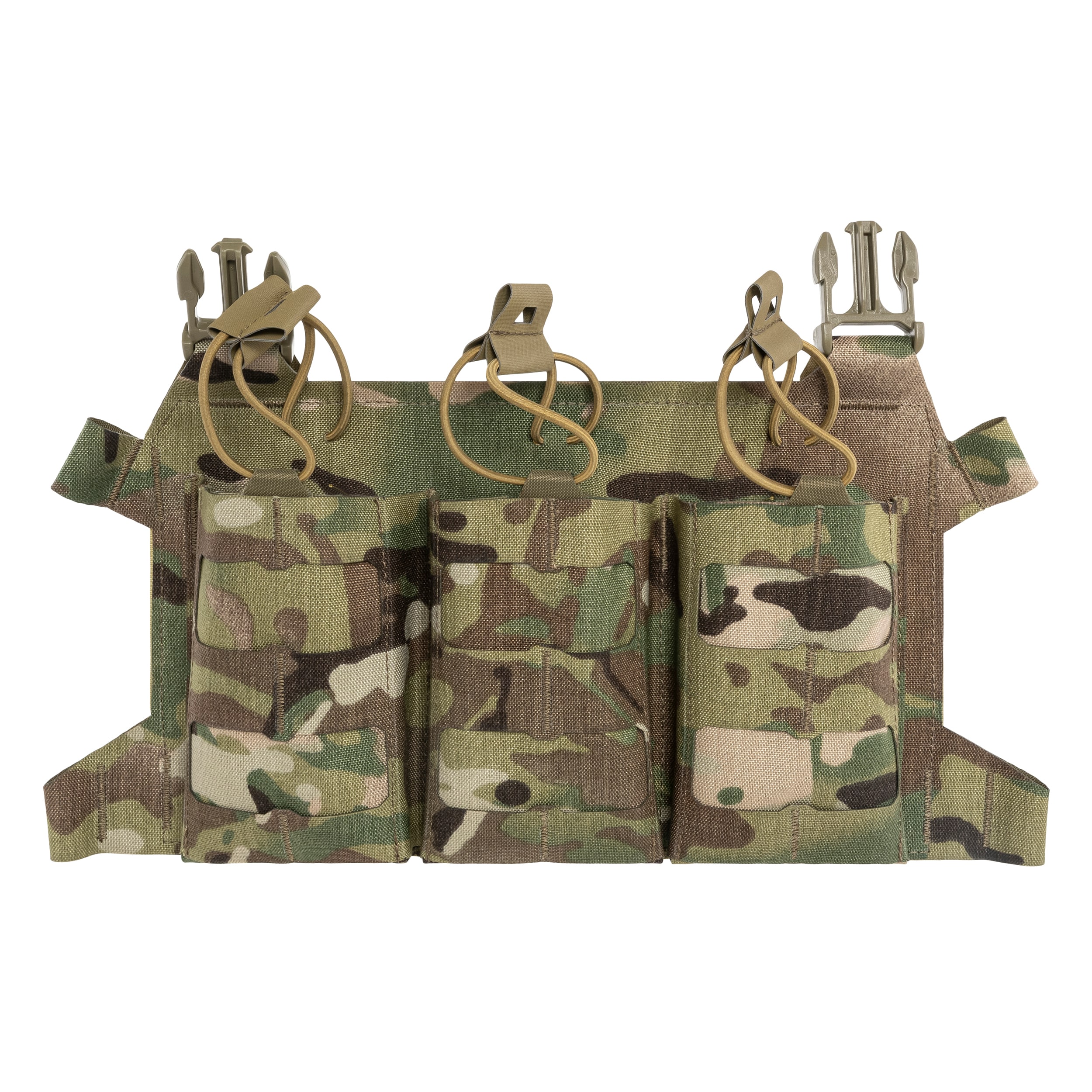 Direct Action Skeletonized Triple 223 Flap Pouch - MultiCam