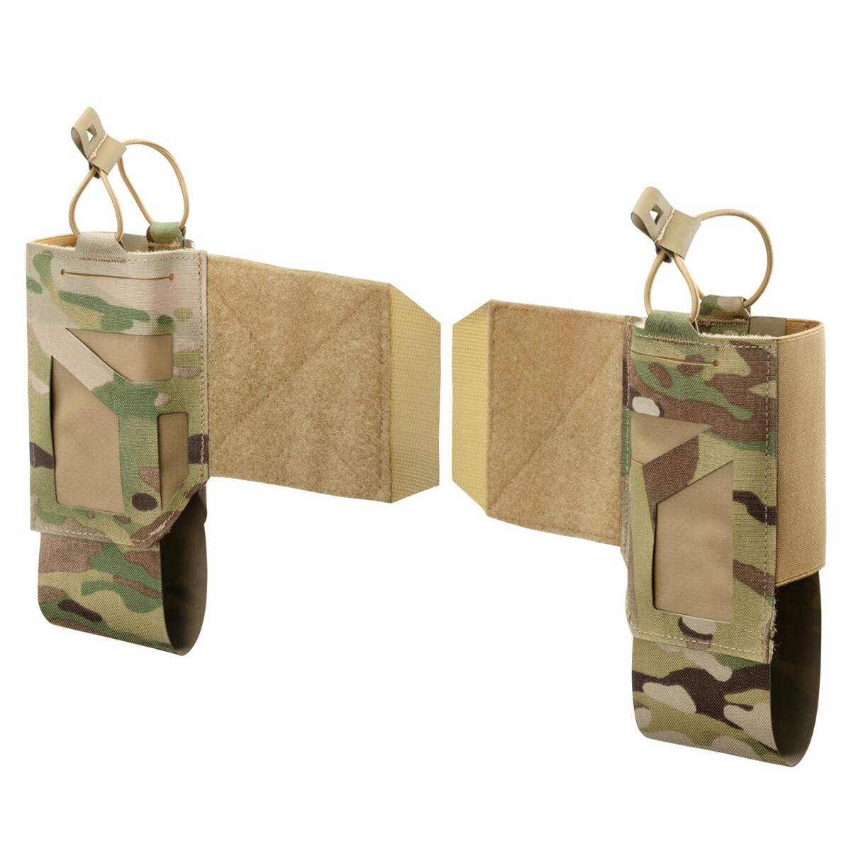 Direct Action Skeletonized Comms Wings Pouches Set - 2 pcs set. - MultiCam