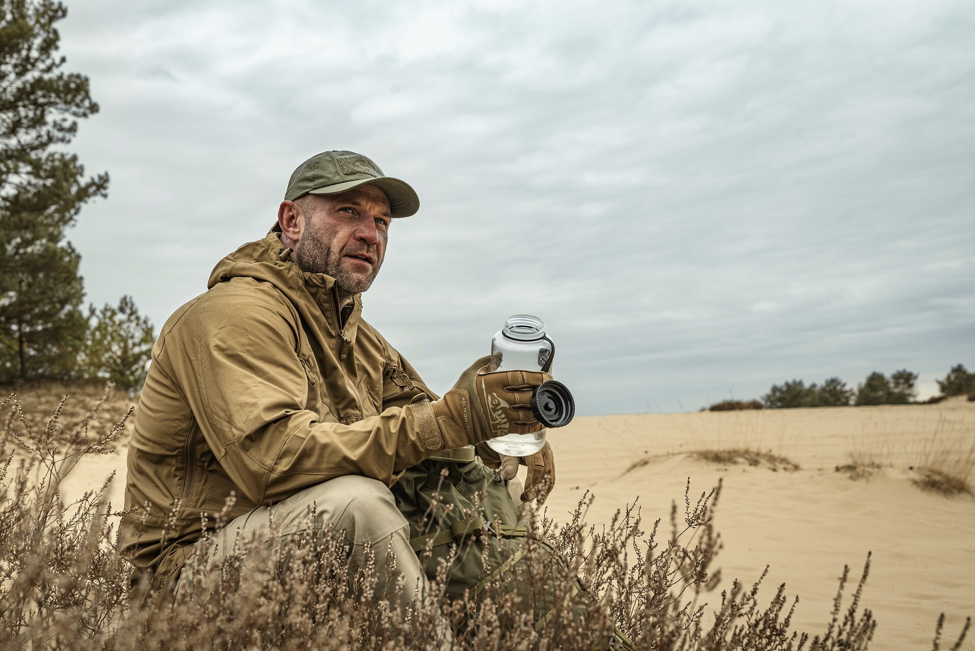 Helikon Outdoor Bottle 1 l - Transparent