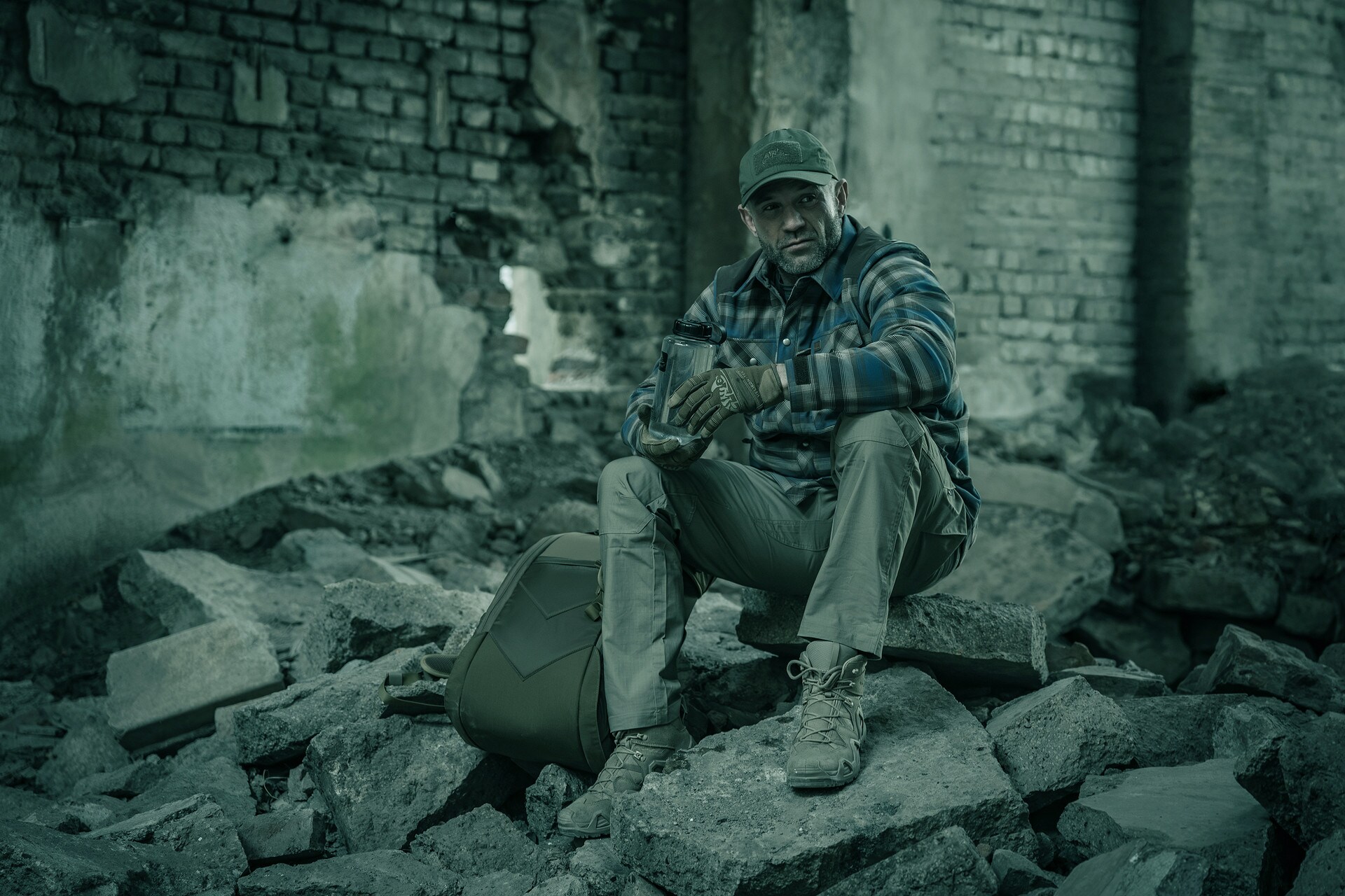 Helikon Outdoor Bottle 1 l - Transparent