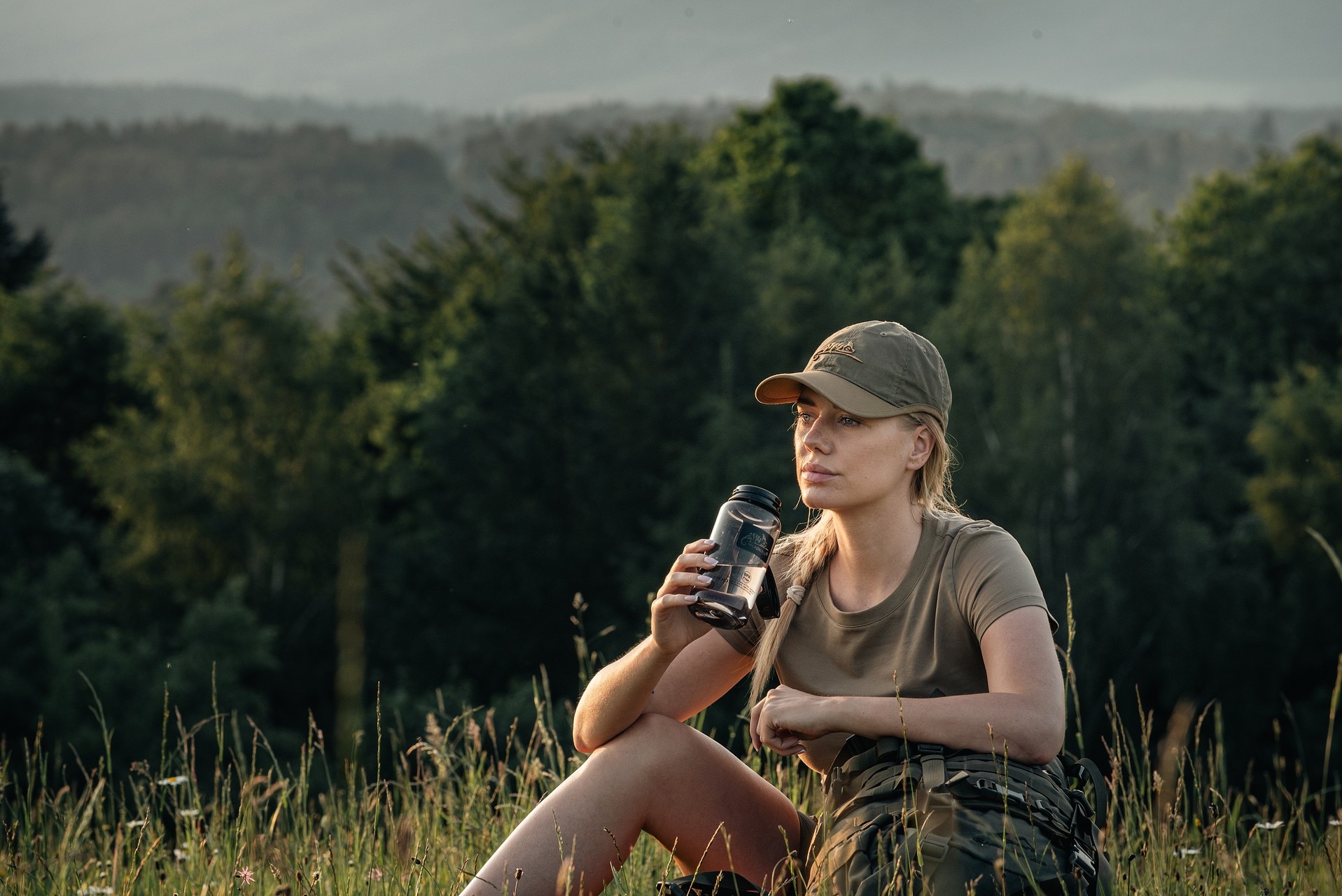 Helikon Outdoor Bottle 550 ml - Smoked